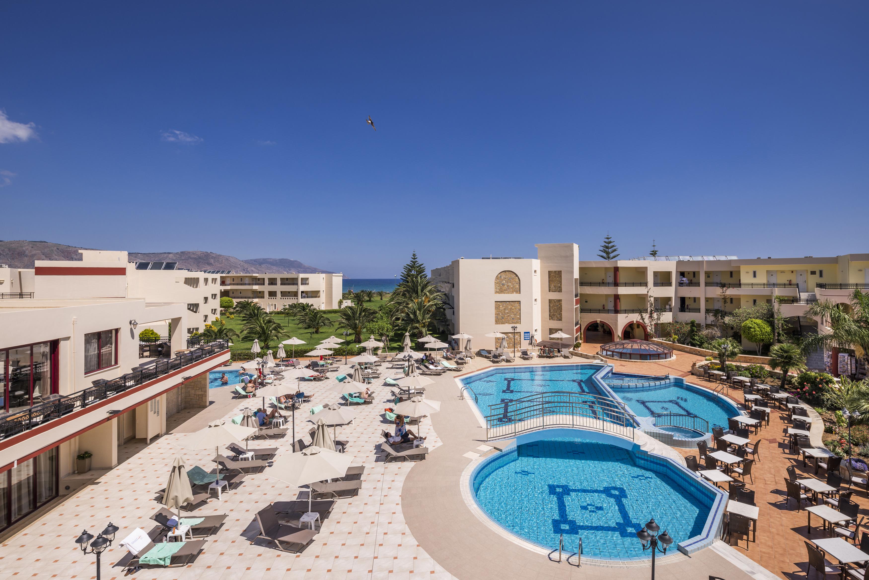 Vantaris Palace Paralia Kourna Exterior foto