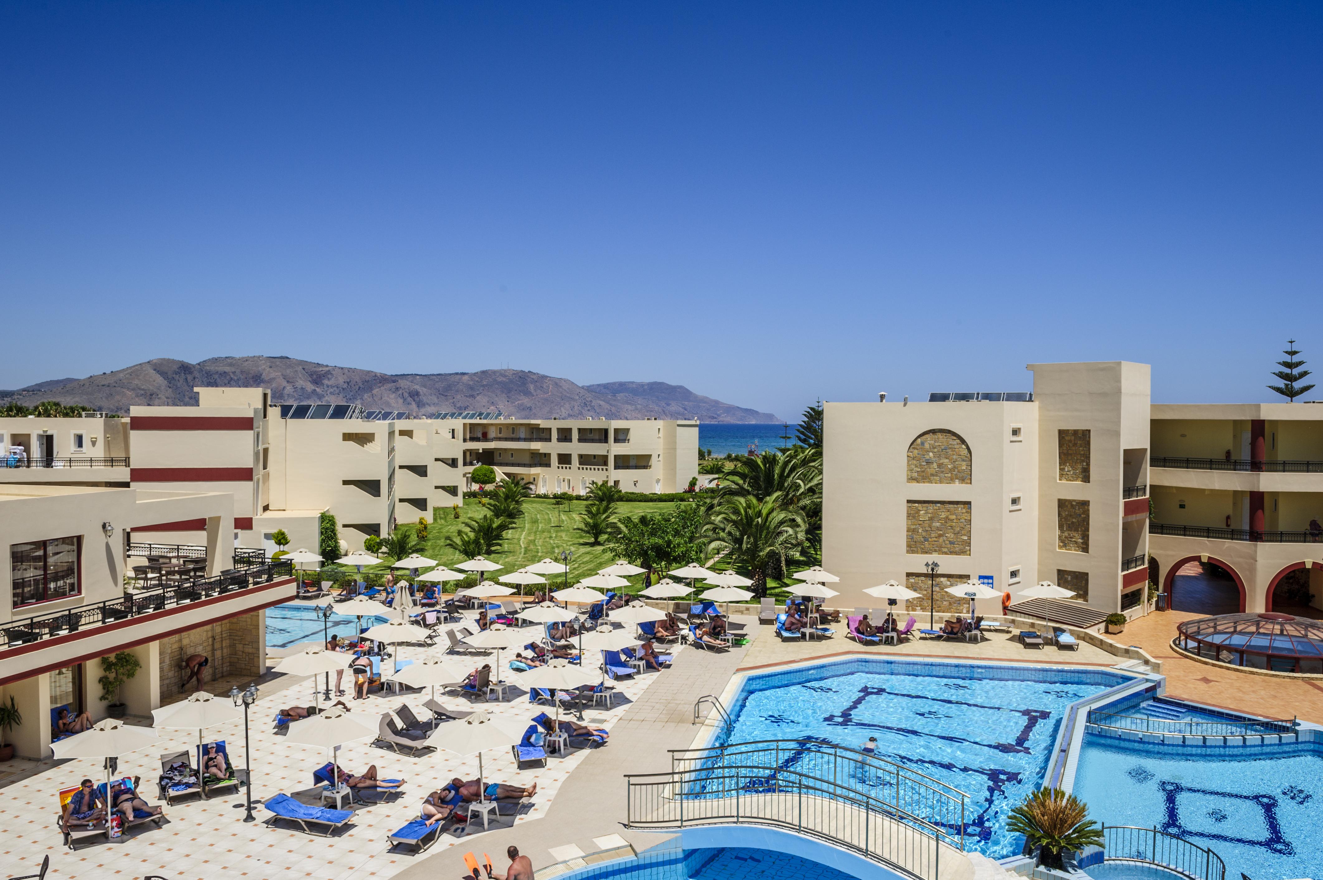 Vantaris Palace Paralia Kourna Exterior foto