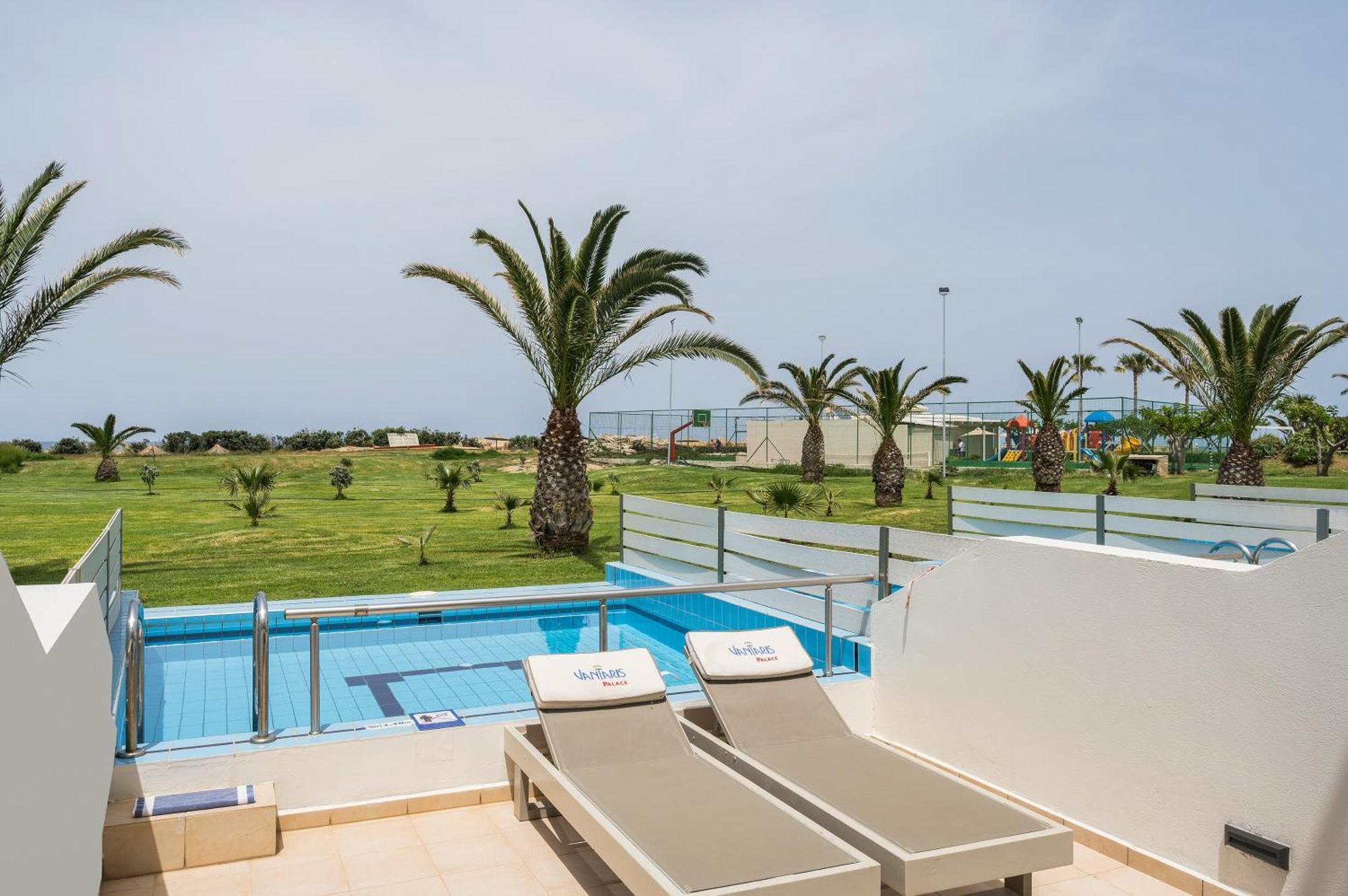 Vantaris Palace Paralia Kourna Exterior foto