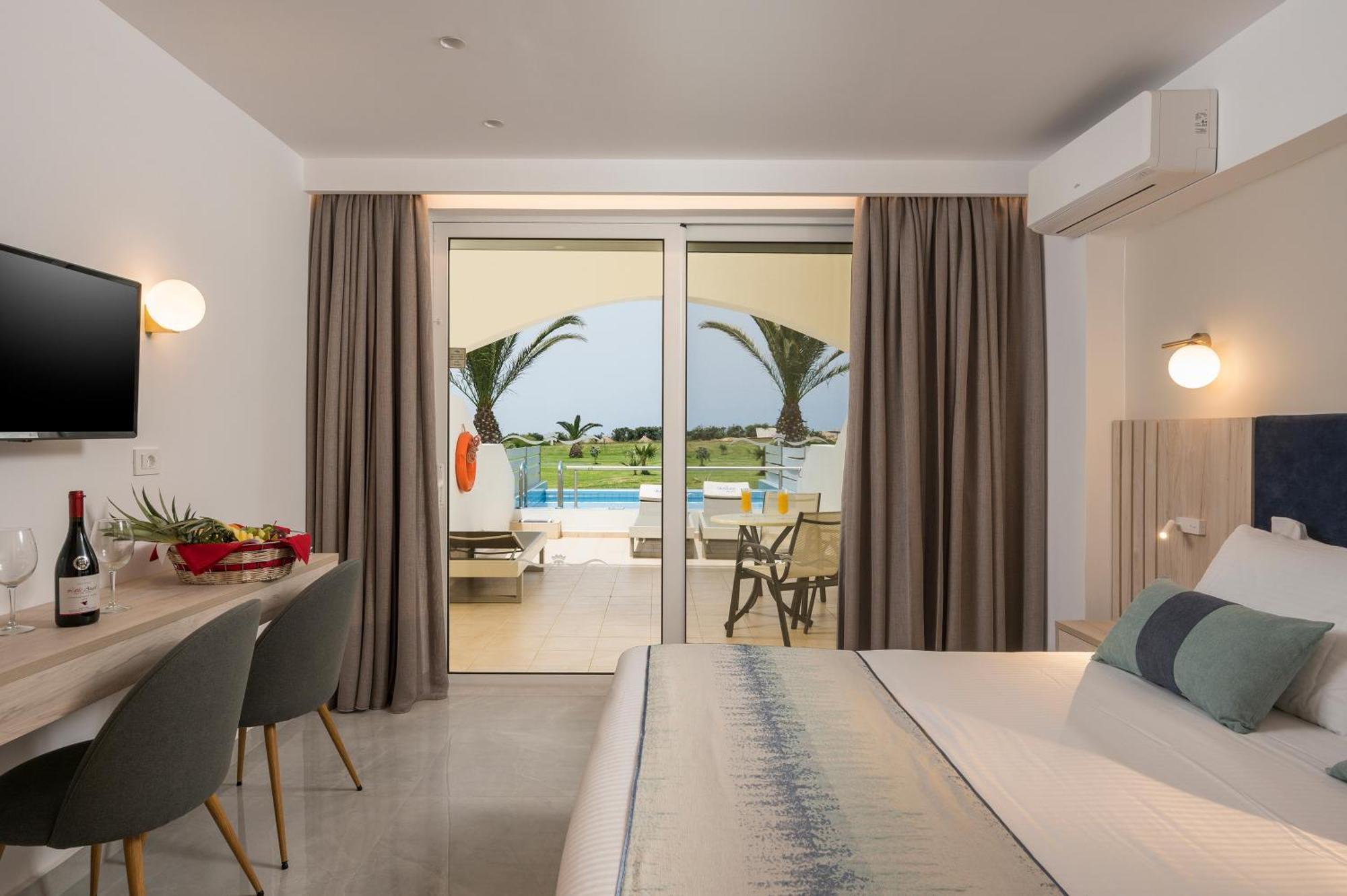 Vantaris Palace Paralia Kourna Exterior foto
