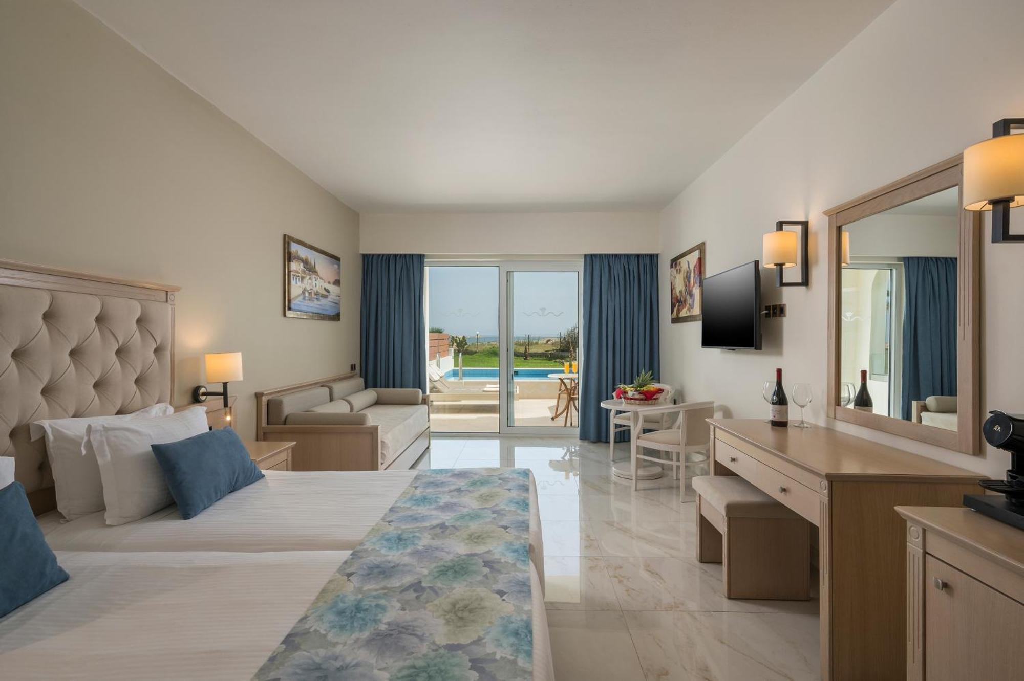 Vantaris Palace Paralia Kourna Exterior foto
