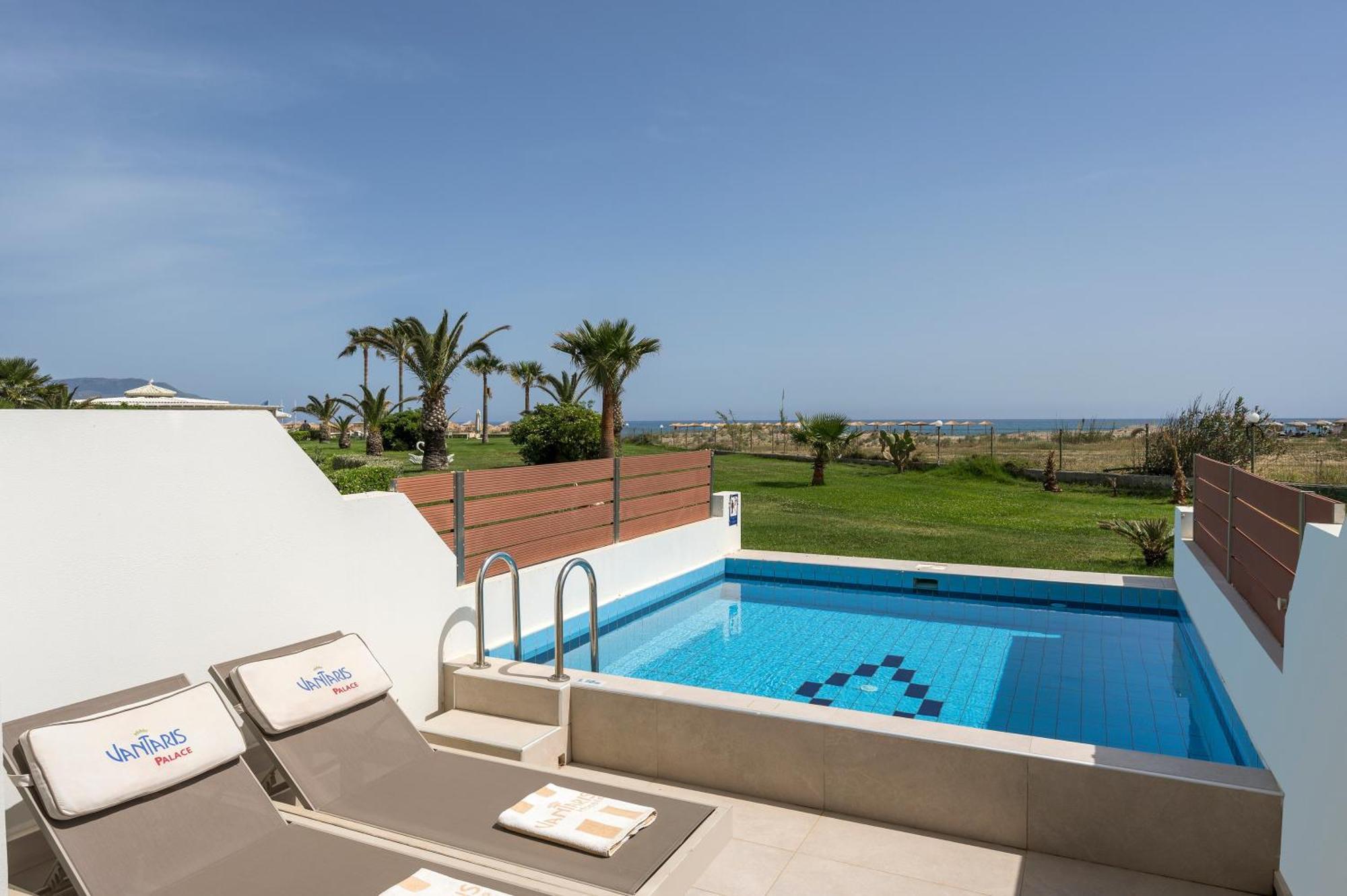 Vantaris Palace Paralia Kourna Exterior foto